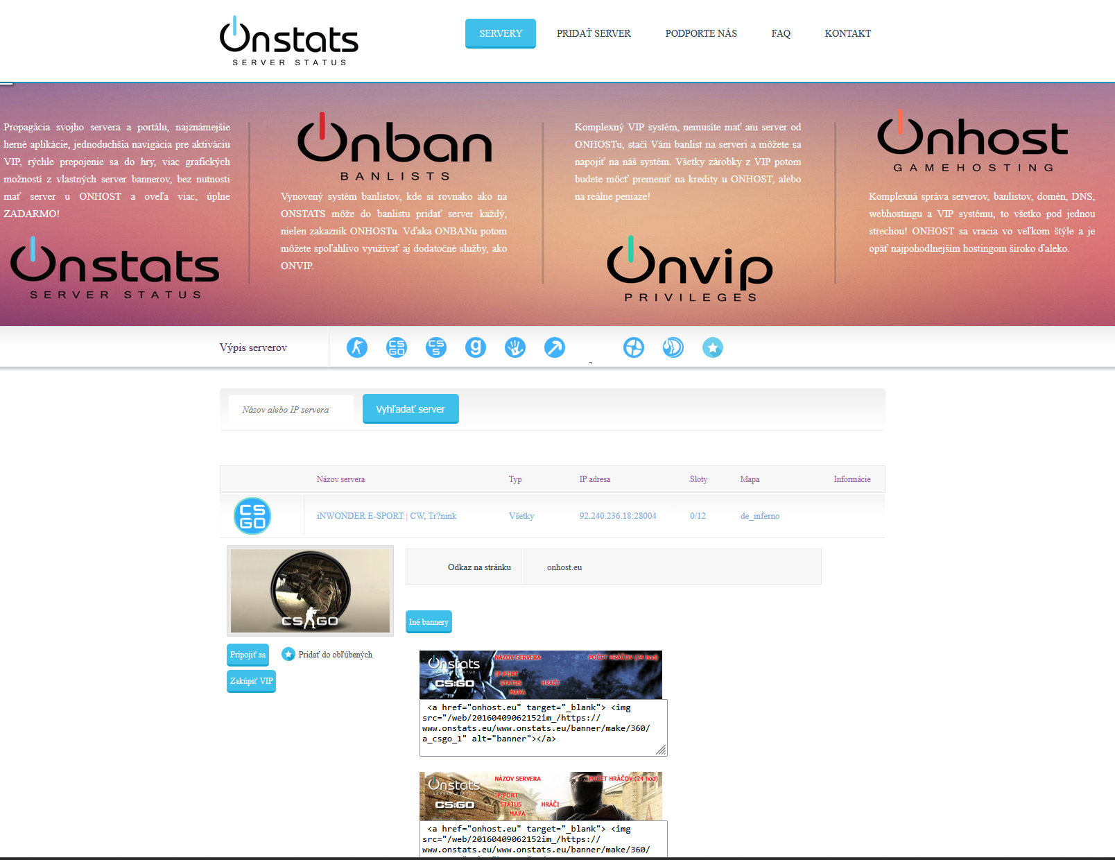 onstats